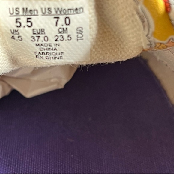 Vans Liberty Alice in Wonderland Sneakers Women's Size 7 - Picture 10 of 11